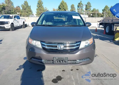 2015 Honda Odyssey Ex-L из США, поврежденный, VIN 5FNRL5H69FB036199